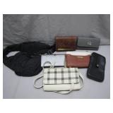 Versatile Collection of Seven Handbags/Wallets