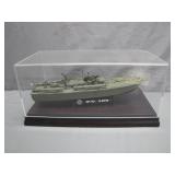 PT-109 Model Boat Display in Case