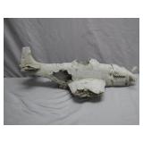 Large Sunken Plane Aquarium Decor