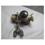 Early 20th-Century Carbide Bicycle Lamp