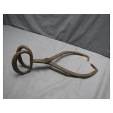 Rustic Iron Ice Block Tongs