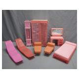 Barbie Doll Furniture Set with Wardrobe