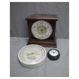 Decorative Clocks and Thermometer