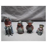 Cast Iron Amish Salt & Pepper Shakers