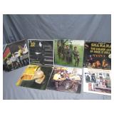 8 Assorted Vinyl Records