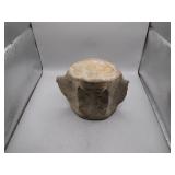 Fossilized Whale Vertebra with Natural Wear
