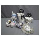 Porcelain Harlequin Figurines