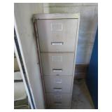 Steel Four-Drawer Filing Cabinet