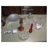Extensive Lot of Clear and Colored Glassware