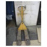 Industrial Yellow Pallet Jack for Heavy Loads