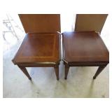 Wooden Side Tables With Carved Details