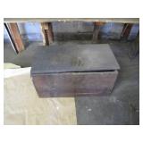 Handcrafted Wooden Storage Box with Handles
