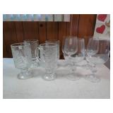 Eight Footed Glasses in Two Styles