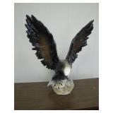 Porcelain Bald Eagle Figurine by Vitrex