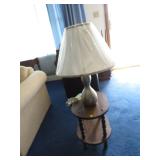 Table with Lamp Combo: Functional Decor