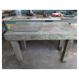 Handmade Workshop Table