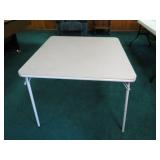 Card Table, 33 in. x 33 in. x 27 in.