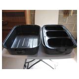 Multi-Piece Roasting Pan With Dividers