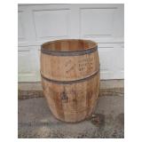 Aged Wooden Barrel From Waconia, Minnesota