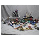 Power Rangers Megazords and Accessories Set