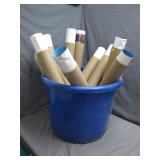 Tub Bucket of Promotional Posters