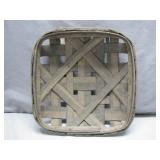 Handwoven Wooden Splint Basket
