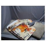 Fall-Themed Decor Mat Set
