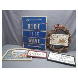 Charming Home Decor Sign Collection