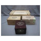 Wooden Boxes with Cigar Logos