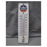 Standard Oil Thermometer, 14-Inch Tin