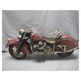 Handcrafted Model of Indian Motorcycle