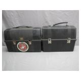 Vntg Military/Construction Worker Style Lunchboxes