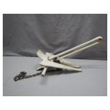 Heavy-Duty Metal Boat Anchor With Chain