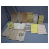 19th-Century Almanacs and Booklets