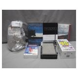 Lot: Books, Slippers, and Games