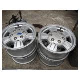 4  OEM Chevrolet Truck Wheels