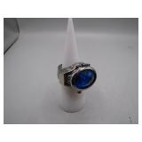 Adjustable Watch Ring with Hidden Timepiece