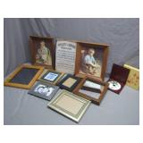 Eclectic Collection of Frames and Decor