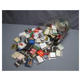 Jar of Matchbooks From Various Locations