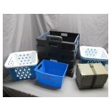 Utility Crates, Tote Bins, and Storage Box...
