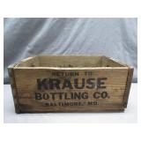 Krause Bottling Co. Wooden Crate from...