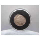 1959 Roosevelt Silver Dime in Protective Case