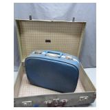 Mid-Century Suitcase Set with Mirror