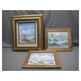 Three Lighthouse Paintings