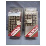 Federal .32 Automatic Ammunition Packs