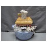Hand-Painted Ceramic Noah