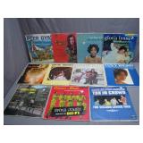 12 Vintage Vinyl Records