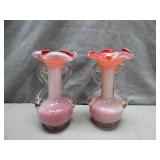 Handblown Art Glass Vases