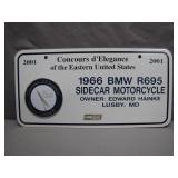2001 Concours d'Elegance Display Plate