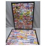 Framed Puzzle Collages: 28'x22'